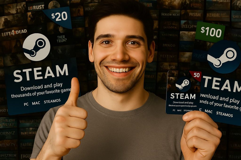 Steam Gift Cards Up for Grabs – Join & Win Instantly!!